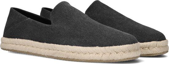 TOMS Santiago Heren Instappers - Zwart - Maat 46