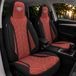 Bremer Sitzbezüge Autostoelhoezen voor VW Golf BJ 2003-09 – Stoelhoezen voor bestuurder en passagier in Zwart/Rood