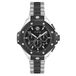 Philipp Plein PWPRA0224 Chrono Royal Hyper Sport Heren Polshorloge Zwart/Zilver Staal Kwarts 46mm 5 ATM