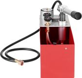Vevor Express Pomp Max 25 Bar Handmatige hydraulische waterdruktesterset met dubbele klep en manometer, 10L watertank, 1,4 m slang met 1/2" buitendraadaansluiting voor leidingen