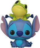 Funko Pop! Lilo & Stitch Stitch met Kikker Vinylfiguur 986
