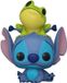Funko Pop! Lilo & Stitch Stitch met Kikker Vinylfiguur 986