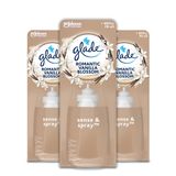 Glade Sense & Spray Navulling Romantic Vanilla Blossom 3 x 18 ml