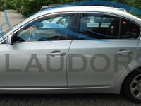 HEKO Zijwindschermen donker getint tbv BMW 5-serie E60 4-deurs SEDAN tbv model vanaf 2003 - 2010 set is voor de 4 deuren V + A pasvorm