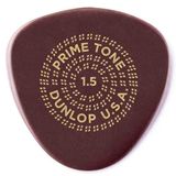 Dunlop Primetone standaard, 73 mm, gesculpted plectra met grip, 3 stuks Verpakking van 12 stuks. 1.5mm | Smooth