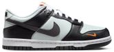 Nike Dunk Low Black Bright Mandarin Mini Swoosh (GS) - EU 39
