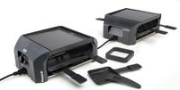 Stöckli Raclette + Pizza Grill Four4 set, antraciet