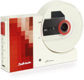 MMOBIEL Retro CD-speler met Ingebouwde Speakers & Bluetooth Transmitter – Wandmontage zonder Boren, Draagbaar, USB-weergave, AUX-uitgang, Afstandsbediening, Rood – 6W Power, 88Hz–20kHz & 4000 mAh