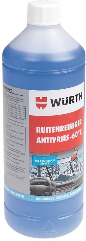 WÃ¼rth Ruitenreiniger 332925 Antivries -60Â°c 500 Ml