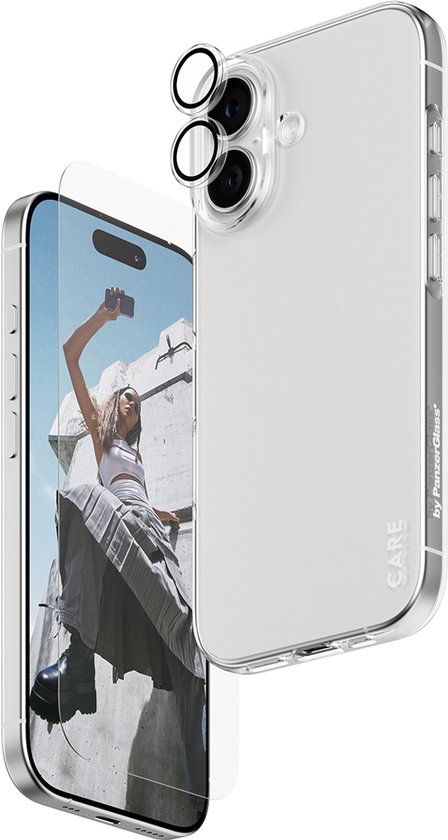 PanzerGlass SAFE. | CARE™ by ® 3-in-1 Combo Bundle iPhone 17 Doorzichtige schermbeschermer Apple 1 stuk(s)