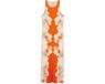 Desigual Damesjurk Jasmine Mouwloos Kort Gebloemd Oranje S
