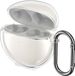 kwmobile Earphones Case for Huawei FreeBuds 7i Case - Clear TPU Silicone Earbuds Cover - Transparent