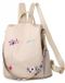 Icecat Sac à dos imperméable pour femme avec imprimé floral, couleur kaki. Sac à dos de voyage