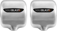 MonsterShop Maxblast handdroger - rvs - 29x30,5x16,5cm - 550w