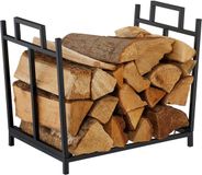 Merkloos / Sans marque Relaxdays Houtrek inklapbaar - 41x45x33 cm - binnen - zwart