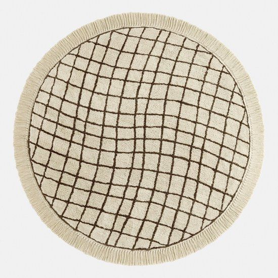 LOBERON Vloerkleed Puffino crème/bruin