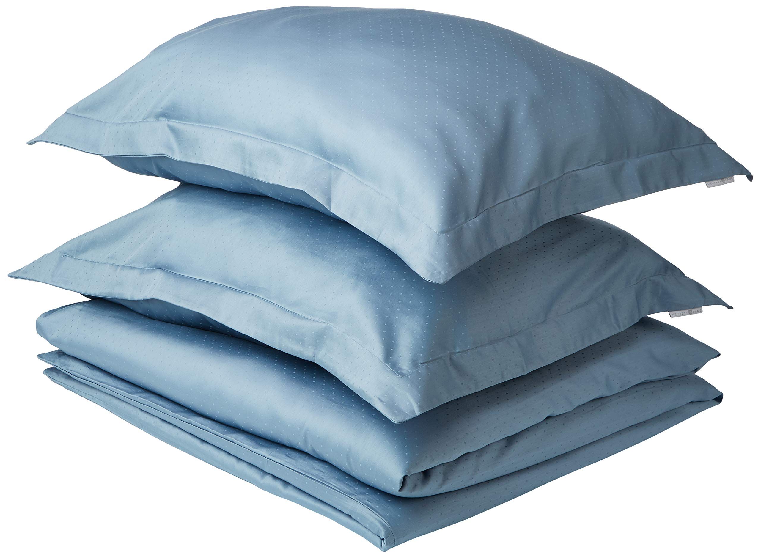 Heckett & Lane Puntini Dekbedovertrek - Tweepersoons - 200x200/220 cm - Colonial Blue