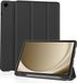 Techsuit Flex Trifold Housse de tablettes avec porte-stylo pour Samsung Galaxy Tab A9 Plus - Noir