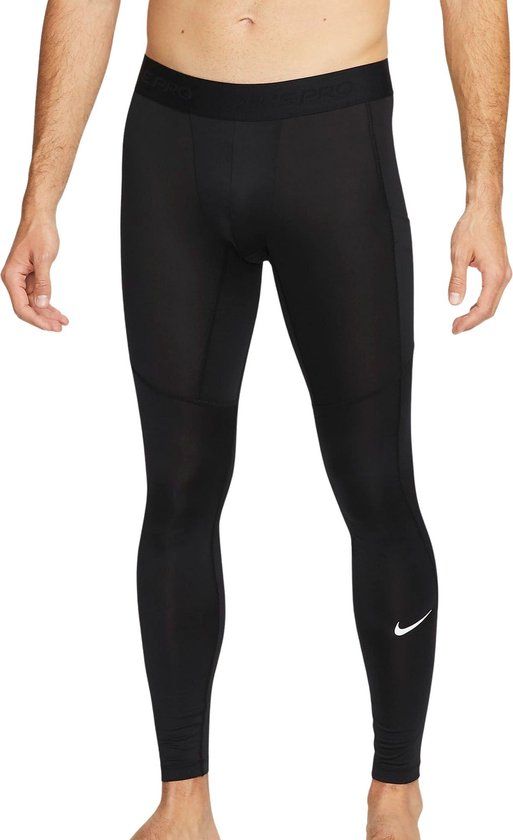Nike Pro Dri-FIT Sportlegging Mannen - Zwart - Maat XL