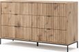Vicco Eliza Dressoir – 42 x 81 cm met 7 laden Viking Eik