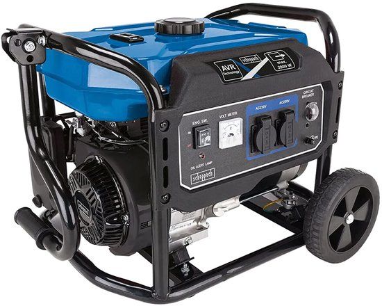 Scheppach SG3200X - 2800W Generator - 2x230V - Gasoline Power Generator