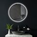 MijnBadkamerSpiegel Badkamerspiegel Rond met LED Verlichting - 60CM