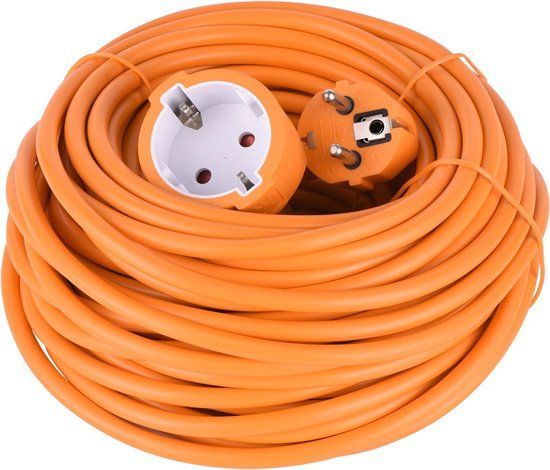 Electric R Verlengsnoer â€“ 20 meter â€“ 2200 Watt - Randaarde - RELEC492213