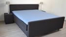 Snoozing percale katoen topper hoeslaken - 1-persoons (100x200 cm) - blauw