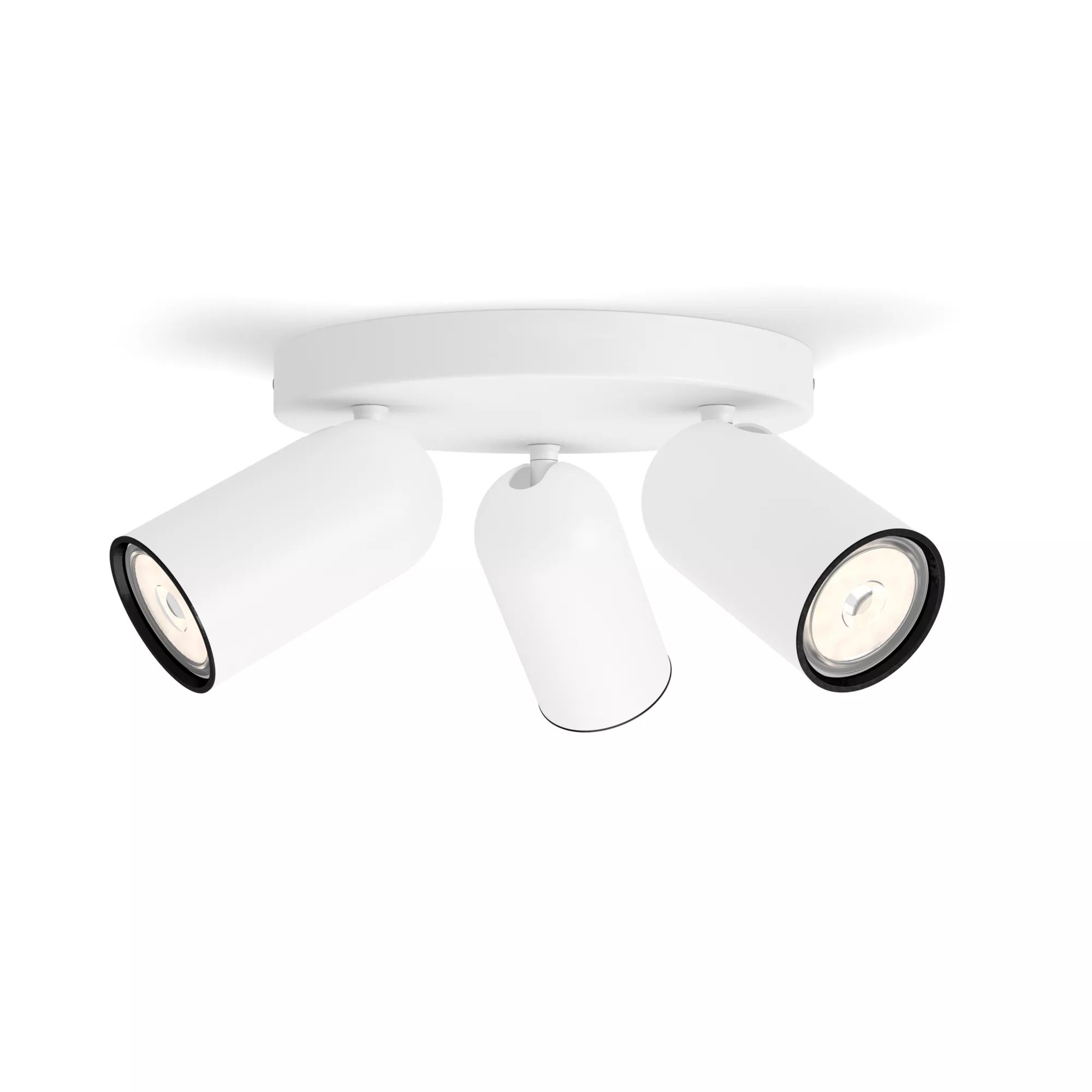Philips Hue Philips myLiving Pongee LED Spot Light - White - 3-Lichts - GU10 - Dimmable