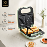 Woox Mx0281 Sandwichmaker électrique 750W