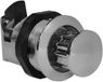 Teak Isle Poussoir/rotation Fermeture Argent