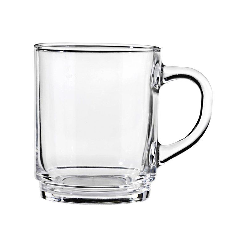 Office Beker met oor stapelbaar 25cl 6 stuks