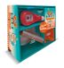 Coffret Bun appétit, smash ton burger: Coffret avec 1 presse à burger, 2 supports à burgers et 1 ramequin à sauce
