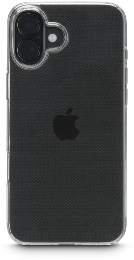Hama hoesje geschikt voor iPhone 16 Plus - Always Clear - Transparant