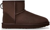 UGG Bottes en peau de mouton pour femmes W Classic Mini Ii, Taille : 41, Matière : Daim, Couleur : Marron