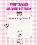 Composition Strawberry Aesthetic Composition Notebook