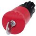 Siemens 3SU1000-1HT20-0AA0 Bouton coup de poing d'arrêt d'urgence, à clé, IP66, IP67, IP69/IP69K, 1 pièce