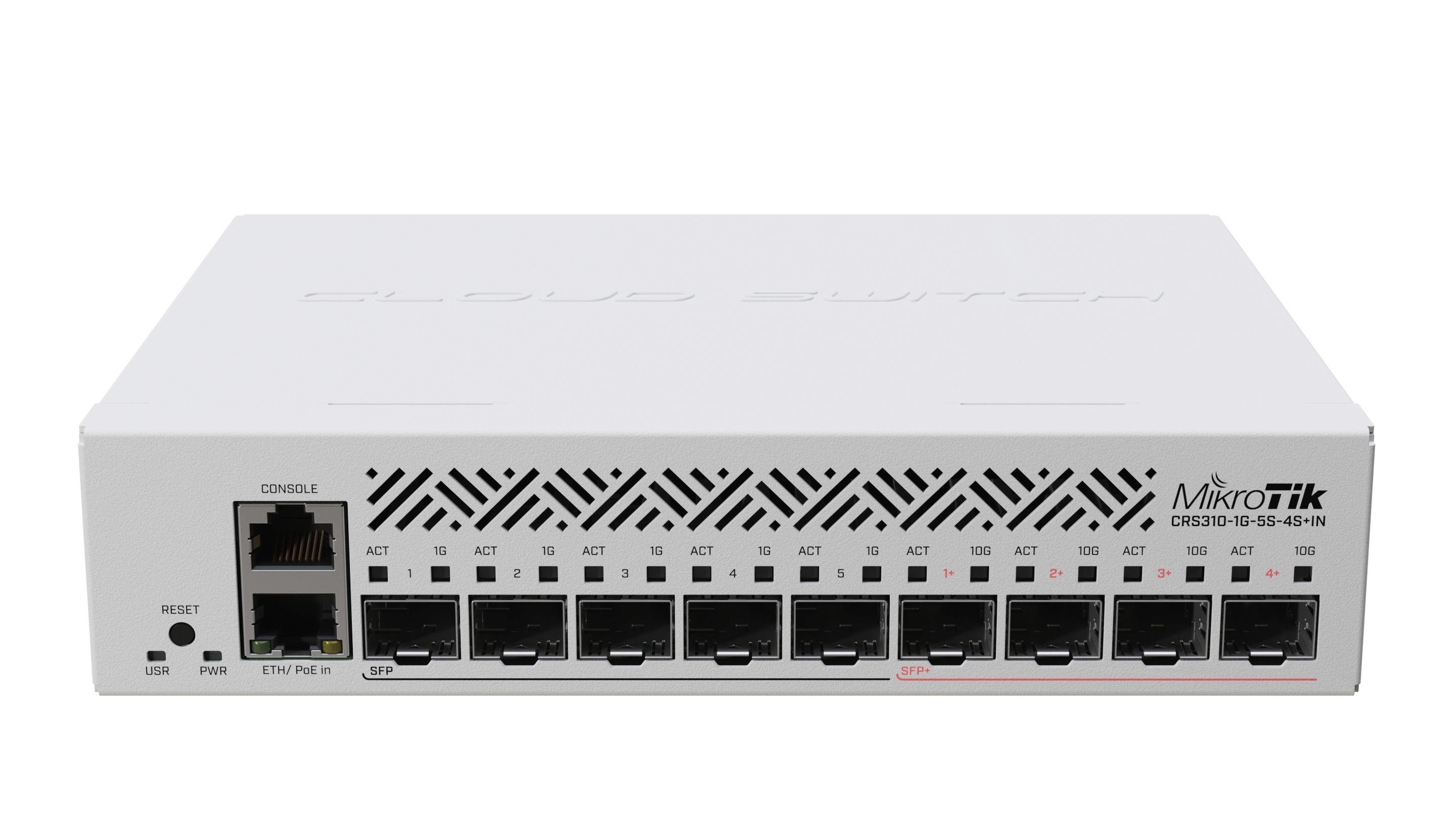 MikroTik CRS310-1G-5S-4S+IN Managed L3 Switch | PoE | 1U Rackmount