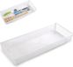 Confortime Lade indeling metalen bakjes - Wit - Nestbaar - Large (38 x 15 x 5 cm)