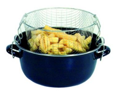 Karl Krüger PF24 Braadpan - Roestvrijstaal - 26.7 cm - Zwart/Roestvrijstaal
