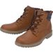 ESMARA MEN Bottines en cuir premium homme (brun, 46)