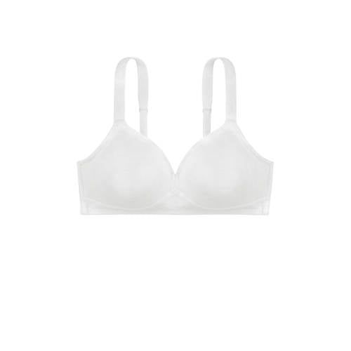Dorina Daniela - BH - Dames - Wit - Maat: Niet-voorgevormd - Zonder beugel