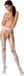 Erotic Treasure FHU Matar Witte panty met aangehechte Jarretel gordel