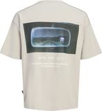 JACK&JONES JCOECHO GRAPHIC BACK TEE SS CREW NECK Jongens T-shirts L Katoen Dove
