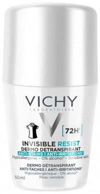 Vichy Invisible Resist 72h Anti-transpirant Roller - 50ml