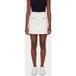 Moschino Mini jupe en tweed à boutons Teddy Blanc Taille : 36