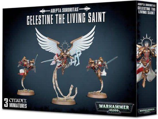 Games Workshop Warhammer 40 000 Imperium Adepta Sororitas: Celestine the Living Saint