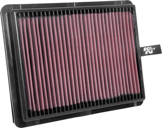 K&N Vervangingsfilter Hyundai Sonata & Kia Optima 1.6 2015- (33-5057) - Rood - Luchtfilter