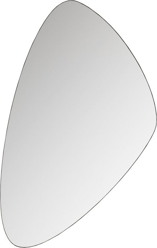 WOOOD Philou Mirror - Glass/Metal - Black - 80x50cm