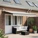 Maison Exclusive - Pare-soleil électrique avec éclairage LED et capteur, 5 x 3,5 mètres